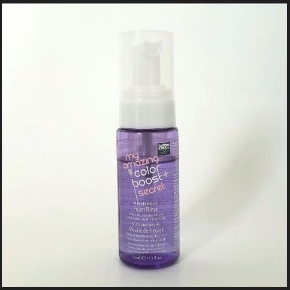 My Amazing Color Boost Secret Foam rinse 1.7 oz Travel Size